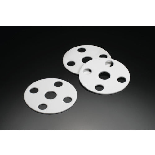 Fluorochemical Fluororesin (PTFE) Flange Packing JIS-10K15A NR2120-002 1 piece