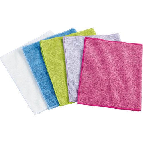 TRUSCO Microfiber Cloth 5 Pieces 300X500 Pink TMFU-5-P 1 Bag