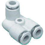 CKD New joint stainless steel type (FY type with R) Applicable tube outer diameter: 4 mm ZW-FY4-0-P4 1 pc