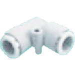 CKD チューブ継手 ニュージョイントステンレスタイプ(エルボ) 適合チューブ外径6mm ZW-L6-0-P4 1 個