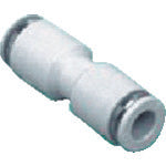 CKD チューブ継手 ニュージョイントステンレスタイプ(ストレート) 適合チューブ外径4mm ZW-S4-0-P4 1 個