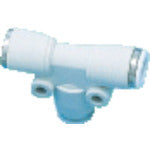 CKD Tube Fittings New Joint Stainless Steel Type (Tee on Both Sides) Applicable Tube Outer Diameter 12mm Connection Port Size R1/4 ZW-T12-8-P4 1 Piece