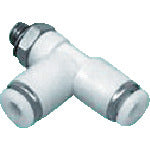 CKD Tube Fittings New Joint Stainless Steel Type (Double-mouth Y-shaped Tee) Applicable Tube Outer Diameter 6mm Connection Port Size R1/4 ZW-Y6-8-P4 1 pc