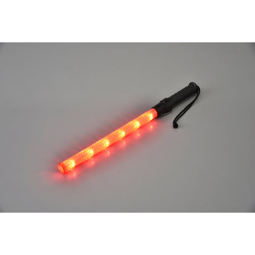 緑十字 LED合図灯(赤) YDT300 全長560mm(発光部360×30Φ) LED6個 325006 1 本