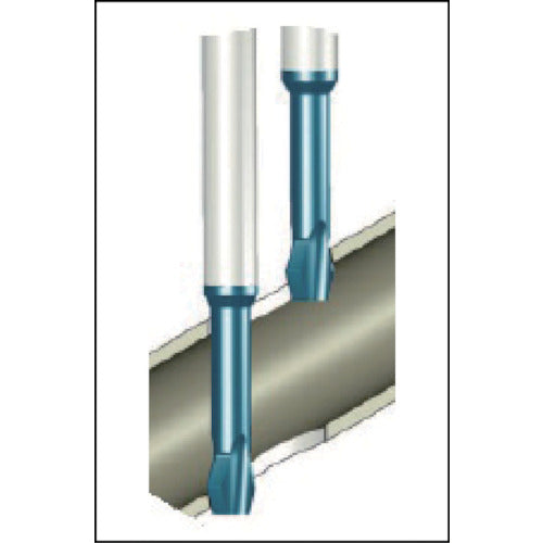 NOGA Chamfering Cutter Mini Chamfer for Diagonal Cross Holes Tip Angle 30° MC0303C12 A150 1 Piece