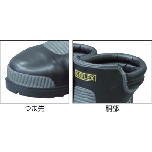 Fukuyama Rubber G-Rex 3 Black M GRK3-M 1 pair