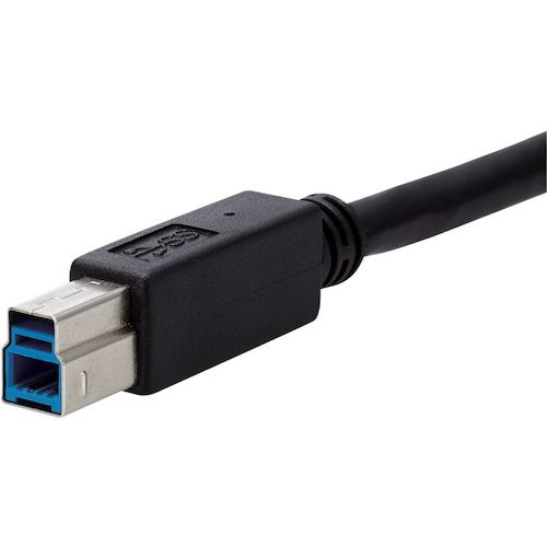 エレコム USB3.0ケーブル A−Bタイプ 仕様固定 3m ブラック USB3-AB30BK/ID 1 本