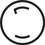 아메리칸 전기 걸쇠형 매립 콘센트 2P30A250V 2320 1개