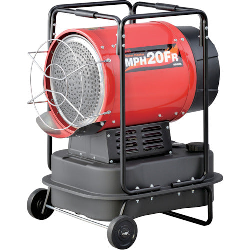 MEIHO 油だき可搬式ヒーター 放射式直火型“パワーヒーター” MPH20FR 1 台