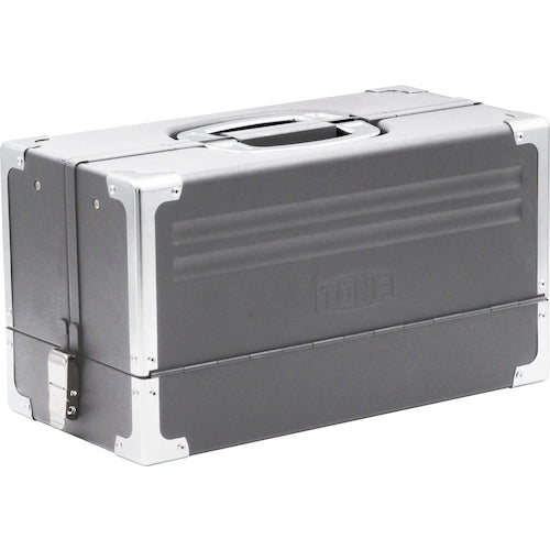 TONE ツールケース シルバー 両開きケースタイプ スチール BX331SVX 1 個