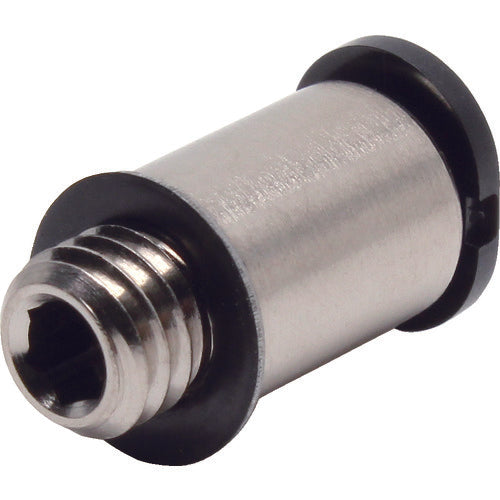 PISCO Tube Fitting Mini Hexagonal Socket Straight Tube 4 Connection Diameter M6 x 1 POC4-M6M 1 pc