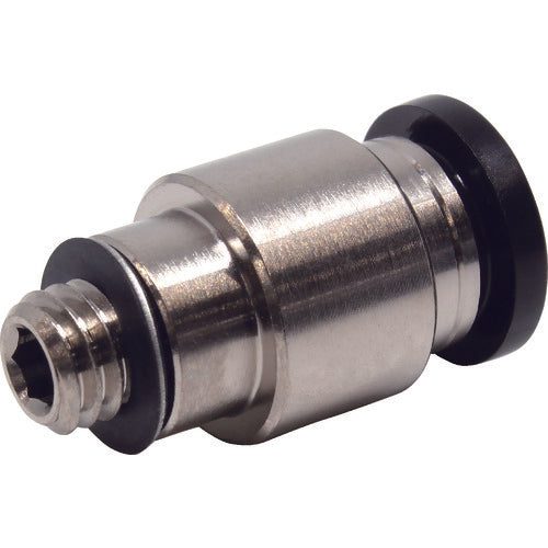 PISCO 튜브 피팅 육각구멍부착 스트레이트 튜브6 접속구경 M6×1 POC6-M6 1개