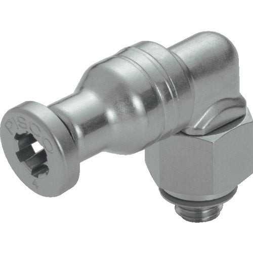 PISCO ステンレスシリーズSUS316継手 エルボ チューブ4ネジM5 SSL4-M5 1 個