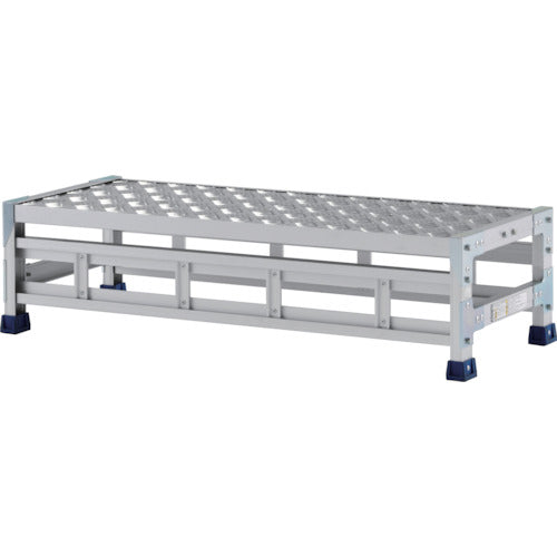 ALINCO workbench (checkered plate type) 1-tier tabletop dimensions 1000 x 400 mm height 0.25 m CSBC121S 1 unit