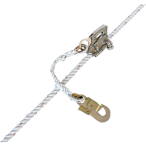 TSUYORON 경사면 추락 방지용 롤립 누름 1개식(라이프 라인용 그립) 자강 1개 타입 KS-3-BX 1개