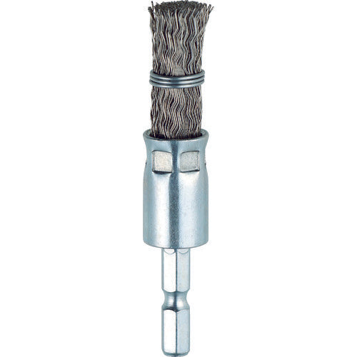 TRUSCO 육각 축통형 브러시 Φ15X6.35 SUS 0.3 구리 타입 TEB6-15SUS 1개