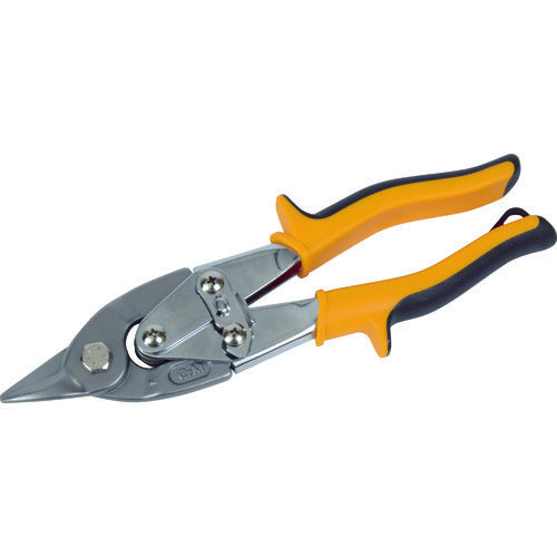 TRUSCO Multi-purpose Metal Cutting Scissors, Straight Short Type, TGH-230SS, 1 Piece