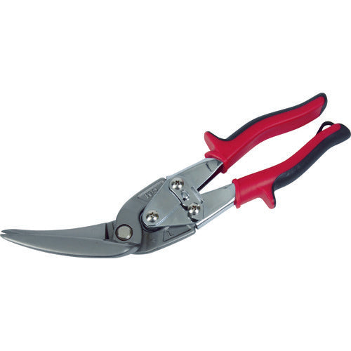 TRUSCO 만능 금절 가위 오프셋 롱 타입 좌회전 45도 TGH-270FLL 1 쵸