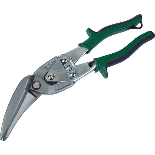 TRUSCO 만능 금절 가위 오프셋 롱 타입 오른쪽 굽힘 45도 TGH-270FLR 1 쵸