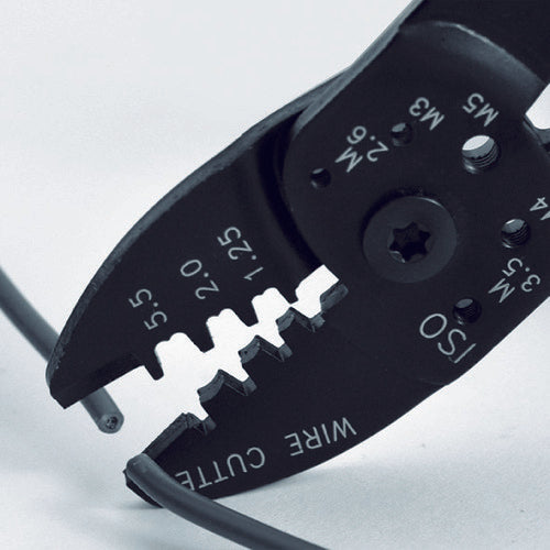 TRUSCO Crimping pliers for bare terminals/connection terminals/P. B type sleeves TAP-1 1 piece