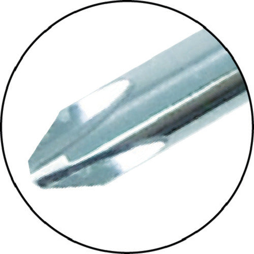 TRUSCO プラスチック柄ドライバーマグネット入り(+NO.2X100mm) TPD-2-100 1 本