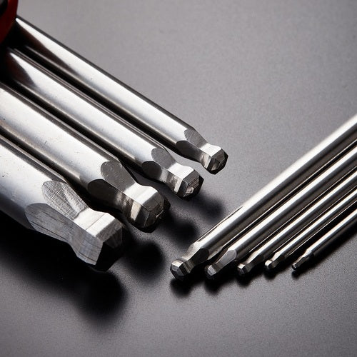 TRUSCO ステンレスボールポイント六角棒レンチセット(標準タイプ) 9本組 TSSB-9S 1 S