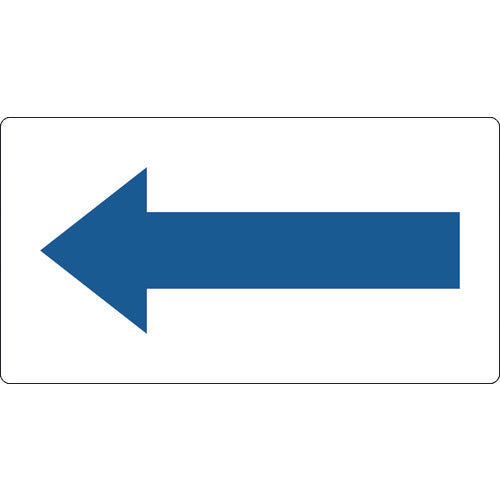 TRUSCO Piping Sticker Direction Display Blue Large 5 pieces TPS-H2.5PB-L 1 set