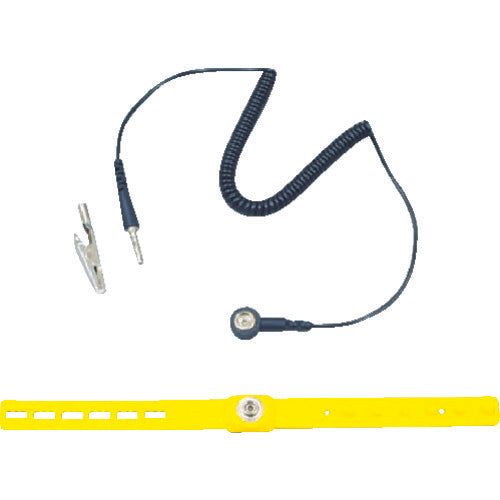 CUSTOM 손목 스트랩 정전기 제거 손목 밴드 코드 유효 길이 3.0m AS-108-10 1 개