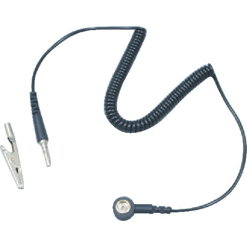 CUSTOM 손목 스트랩 정전기 제거 손목 밴드 코드 유효 길이 1.8m AS-108-6 1 개