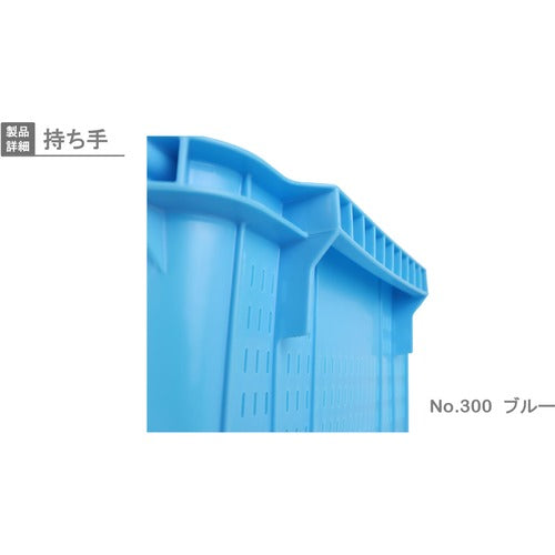 Risu Mesh Container 512105 Plasket No. 300 Body 28L Blue No Metal Fittings Blue NO-300 1 pc