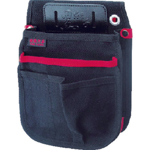 コヅチ 黒獅子 底丸仮枠袋 小 KKR-50BK 1 個