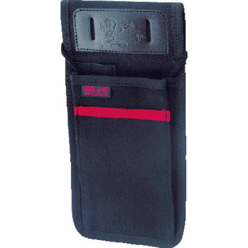 コヅチ 黒獅子 ミニ釘袋ロング KKR-56BK 1 個