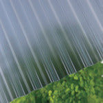 Takiron Polycarbonate Corrugated Sheet Heat Ray Cut 32 Waves 6 Feet 4550 Blue Smoke Matte 235655 1 Sheet