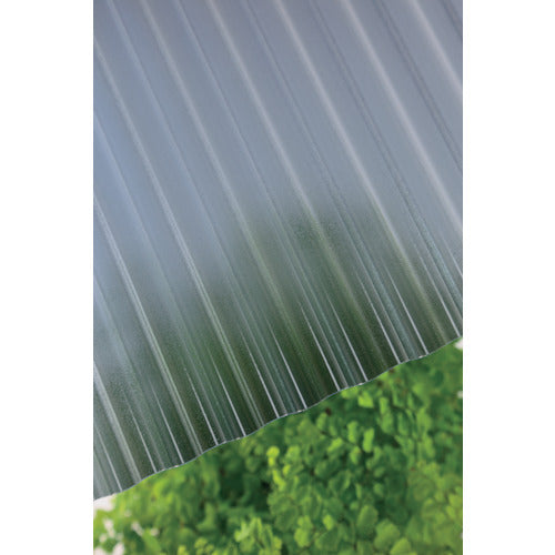 タキロン ポリカ波板熱線カット 32波 7尺 4550ブルースモークマット 235754 1 枚