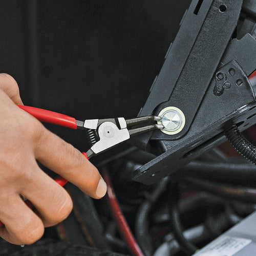 KNIPEX 軸用スナップリングプライヤー90度 19−60mm 4621-A21 1 丁