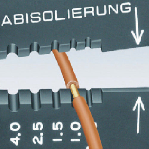 KNIPEX 압착 펜치 215mm 9721-215B 1 쵸