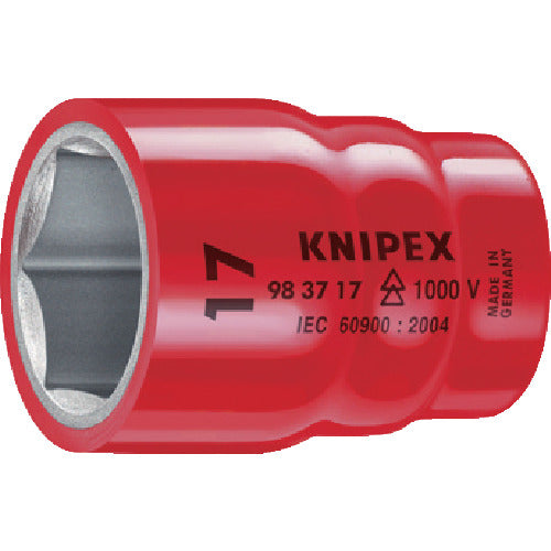 KNIPEX Insulated Socket 3/8 x 14 mm 9837-14 1 piece