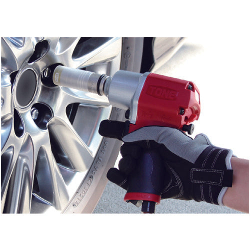 TONE Air Impact Wrench, Bolt diameter capacity 16mm, Socket size 12.7mm, AI4161, 1 unit