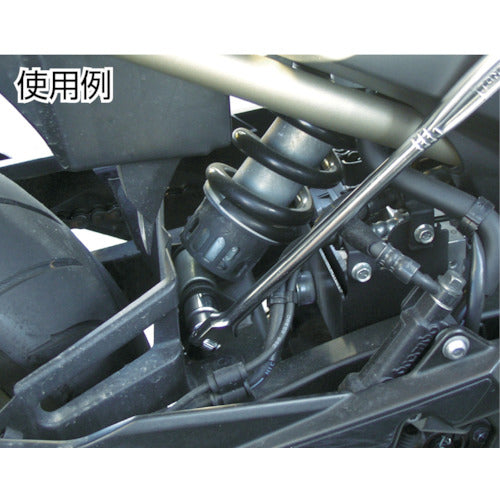 TONE 너트 스핀너 스탠다드 타입 삽입각 6.35mm x 150mm NS2 1개