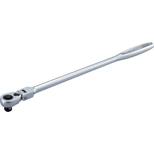 TONE ratchet handle, swivel type, 72 teeth, 12.7mm socket, 428mm overall length, RH4FHL, 1 pc