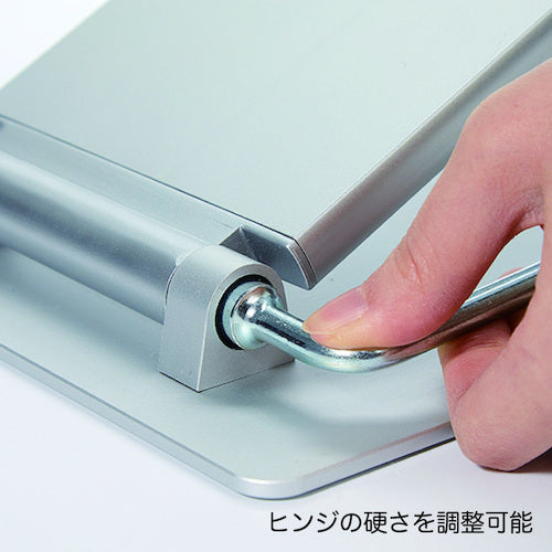 KING JIM Laptop Stand 3, compatible with 11-17 inch laptops, weight capacity 5kg, NPS15-SL, 1 unit