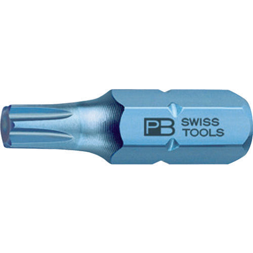 PB Swiss Tools 1/4 HEX Hexagon Bit, T5 Cutting Edge, C6-400-5, 1 Piece