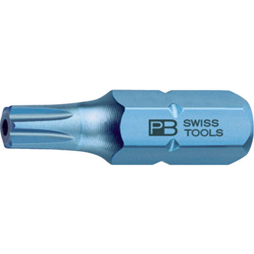PB Swiss Tools 1/4 HEX Tamper-Proof Hex Lobe Bit C6-400B-8 1 pc
