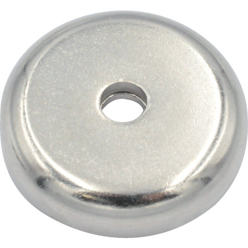 MAGNA Neodymium magnet plate catch (round, with cap, countersunk type) (1 piece) 1-NCC36RA 1 bag