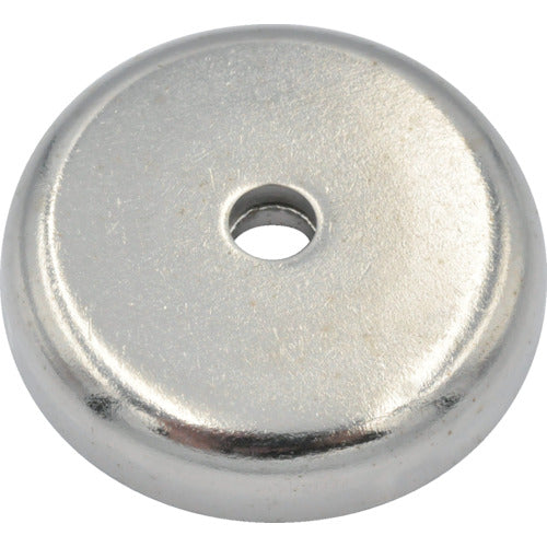 MAGNA Neodymium magnet plate catch (round, with cap, countersunk type) (1 piece) 1-NCC42RA 1 bag