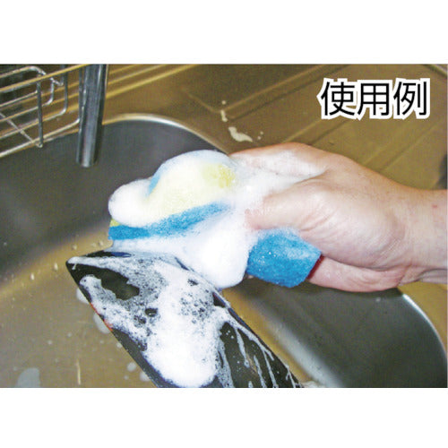 キクロン キクロンプロ外食産業用スポンジ イエロー (5個入) S-102 1 袋