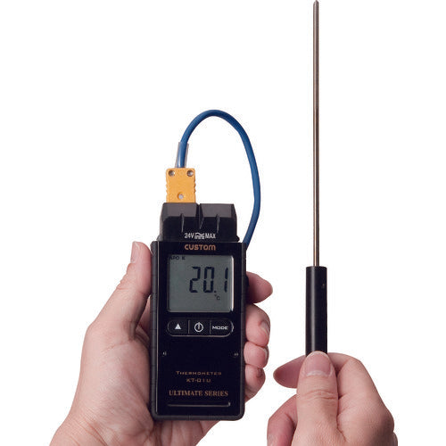 CUSTOM デジタル温度計(Kタイプ1ch) KT-01U 1 個
