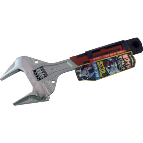 슈퍼 초와이드 몽키 렌치 그립 부착 최대 개구:38 mm MWG38 1 쵸