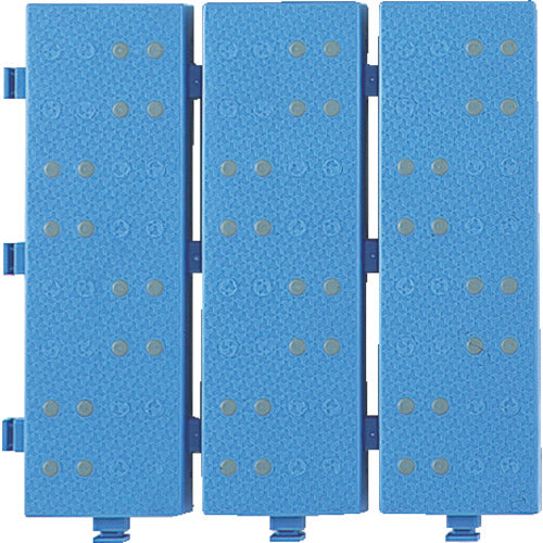 미즈시마 세프티 스퀘어 본체 블루 430-0200 1장