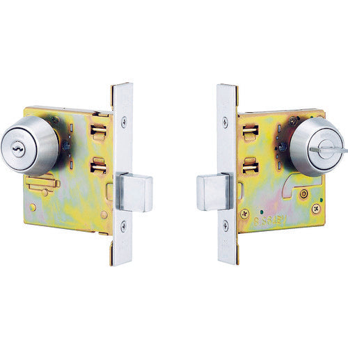 MIWA 본체정 DA-1 실린더 U9 백 세트 51mm 케이스 깊이 72mm 도어 두께 33~42mm TRDA-151 1조